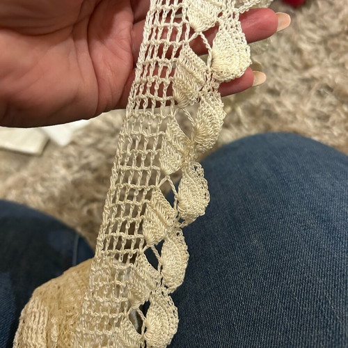Lace for sewing like new, unused
