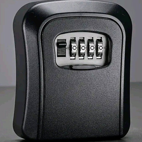Key storage box new with combination lock black