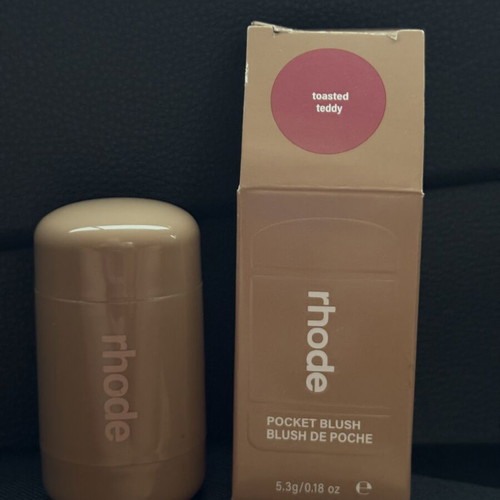 Rhode Pocket Blush Toasted Teddy new unused