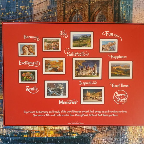 Cherry Pazzi 1000-piece puzzle like new, Dream for Two in New York