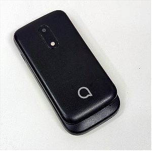 Alcatel 2053D Dual SIM Κινητό με Μεγάλα Κουμπιά Μαύρο Volcano Black Λειτουργικό