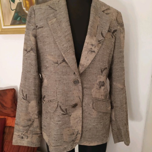 Women's jacket used, brown, sizes L and XL