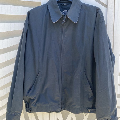 Back Door Nautical Windbreaker Blue, like new, size M