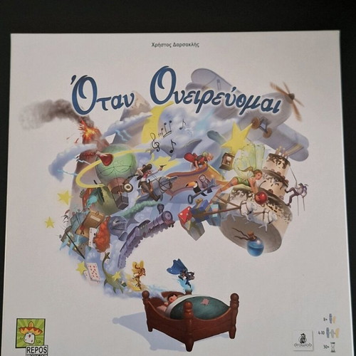Board game When I Dream like new for 4-10 players 8+ years