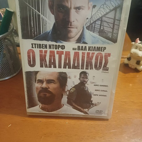 Felon DVD like new, adventure genre with subtitles