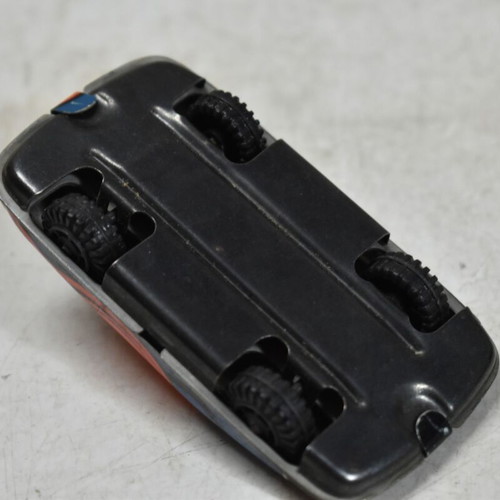 Tin wind-up toy car used, retro 50s