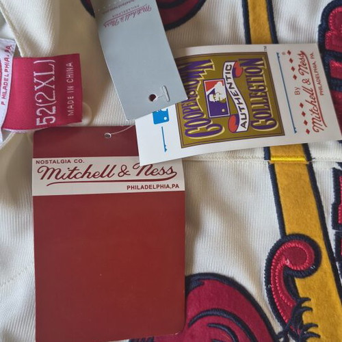 St. Louis Cardinals Tim McCarver 1967 Mitchell & Ness Cooperstown Collection jersey
