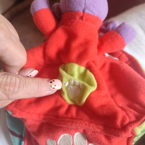Monkey rattle used, soft baby toy