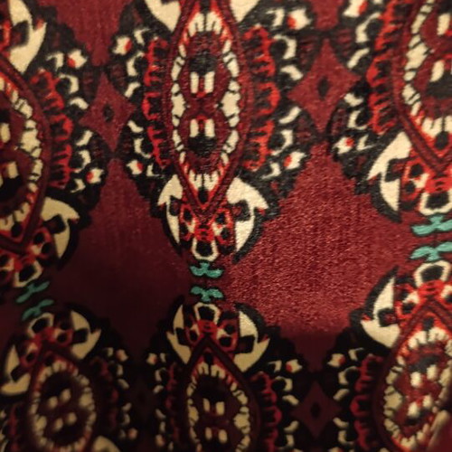 Zara Patchwork Print Satin Shirt Dress size S like new