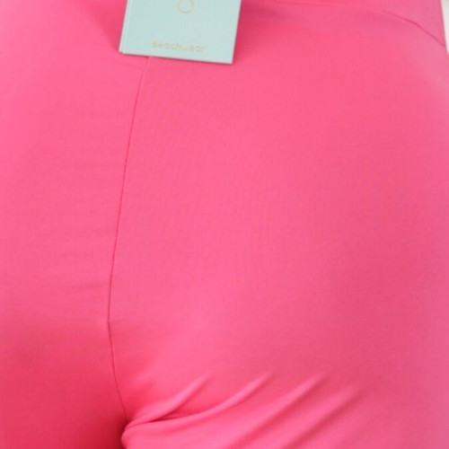 Flamenco style one-piece swimsuit pink new