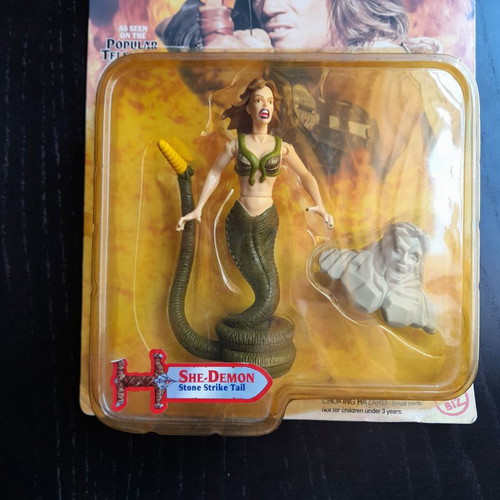 Hercules She-Demon figure new, box in poor condition