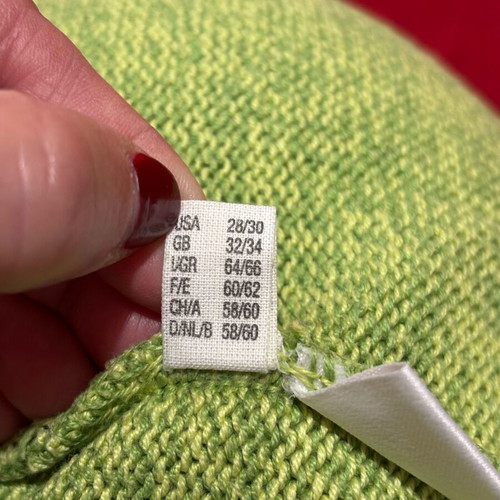Ulla Popken cardigan used, spring, with hood and pockets, green, size 9XL