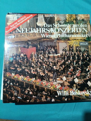 Das Schönste aus den Neujahrskonzerten Wiener Philharmoniker vinyl record, classical