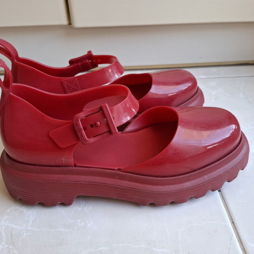 Melissa platform sandals like new, red, size 40