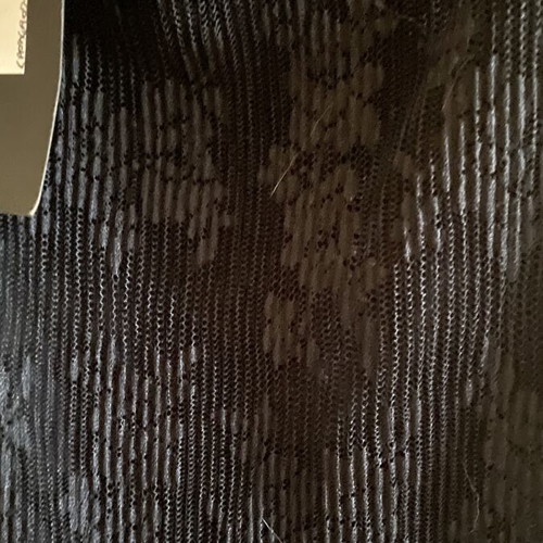 Strapless dress one size black lace new by Fia