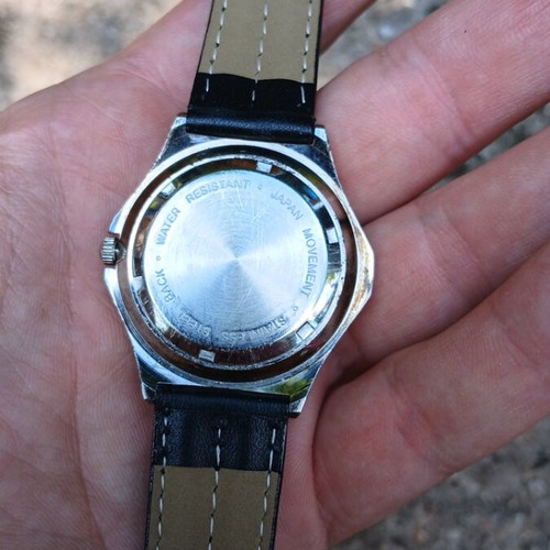 Men in Black MIB watch used, black and silver