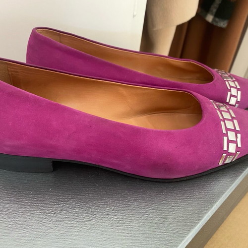 Casadei ballerina shoes used, pink, size 37