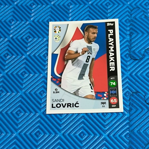 Match Attax football cards like new, collection of 5 cards