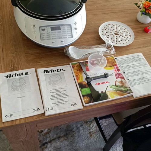 Ariete 2945 Twist multicooker like new, 5L, 1900W
