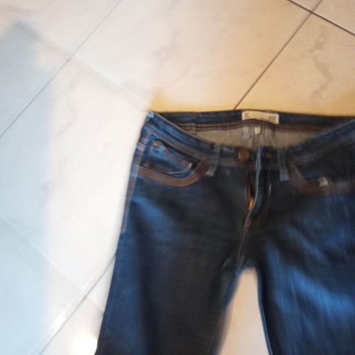 BSB women's denim jeans used, blue, straight fit, size XXXS