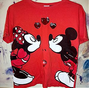 Αφορετο κοριτσιστικο μπλουζακι 11-12 χρονον Zara Disney