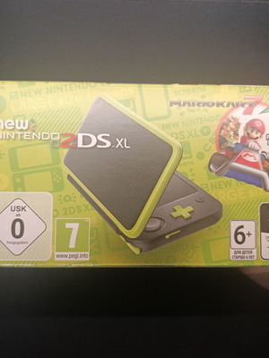 New Nintendo 2DS XL κονσόλα με Mario Kart 7, μαύρο-πράσινο