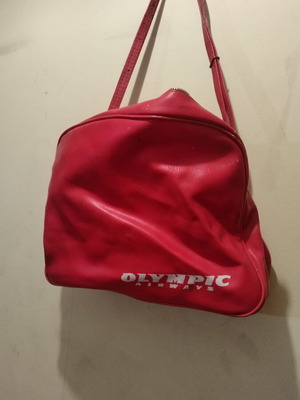 Olympic Airways vintage flight attendant bag used