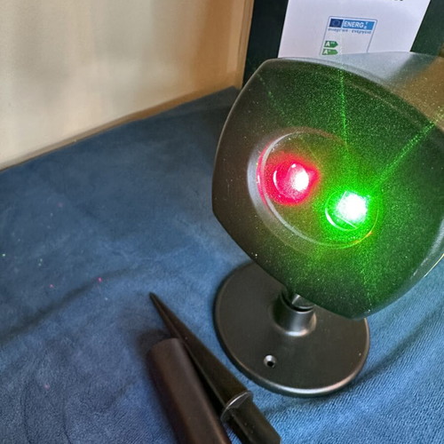 Eurolamp Laser Projector IP44 Red Green New with Box