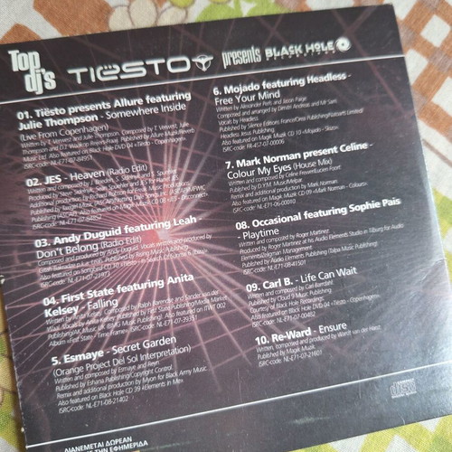Top DJ's Tiesto CD used