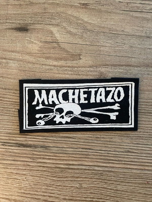 Machetazo patch with Skull logo, new condition