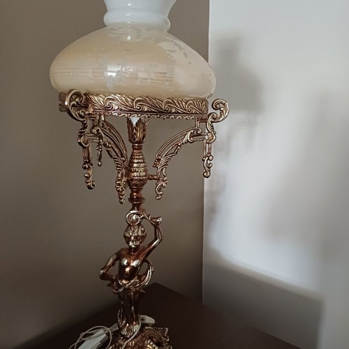 Vintage table lamp used