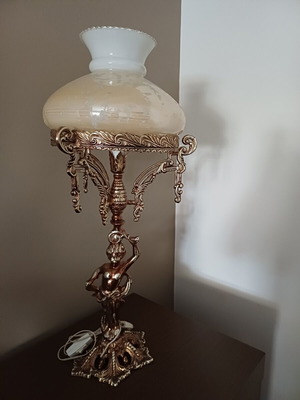 Vintage table lamp used