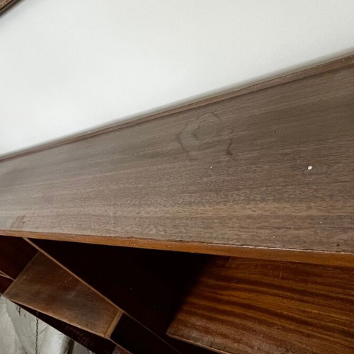 Bookshelf sofa bed used with storage space