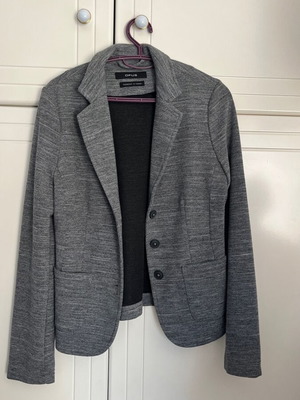 Γυναικείο σακάκι αφόρετο, γκρι, one size