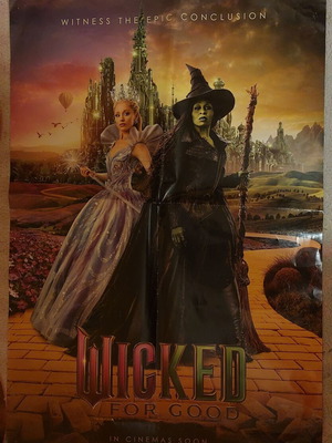 Συλλεκτική αφίσα Wicked μεταχειρισμένη, Ariana Grande & Cynthia Erivo