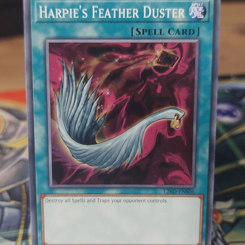 Harpie's Feather Duster Yu-Gi-Oh! card