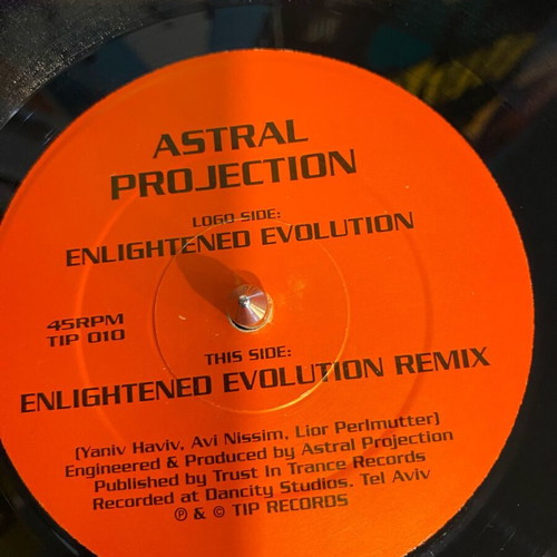 Astral Projection Goa Trance Vinyl Record used in very good condition