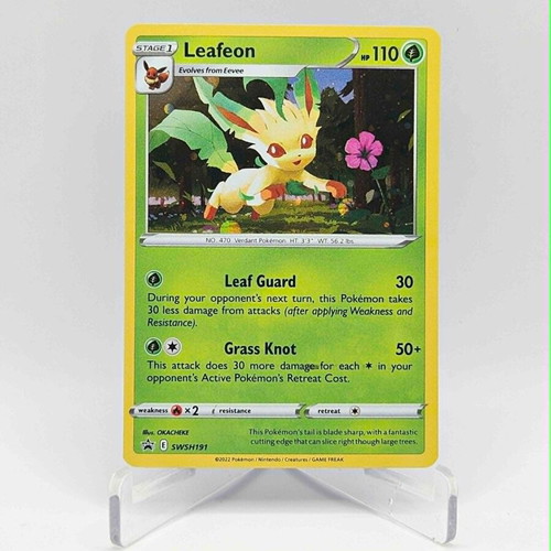 Leafeon SWSH 191 card like new