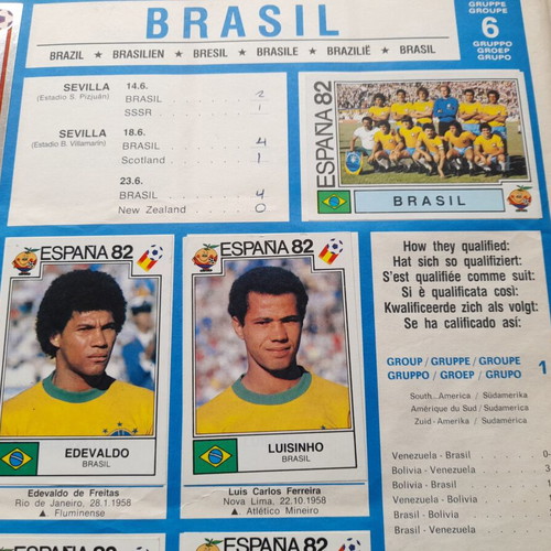 Panini Espana 1982 Mundial sticker album used, not reprint