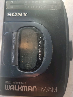 Sony Walkman AVLS FM/AM ραδιόφωνο κασετόφωνο WM-FX32 μεταχειρισμένο