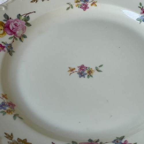 Kahla porcelain plates used, pack of 5, vintage