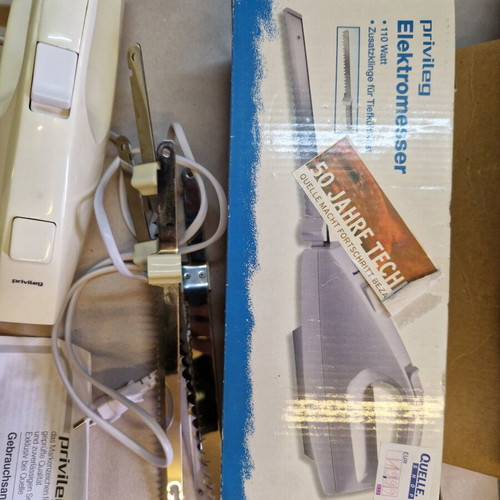 Electric knife Privileg Quelle like new