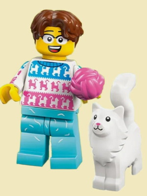 Lego MFS 27 Cat Lover new in box