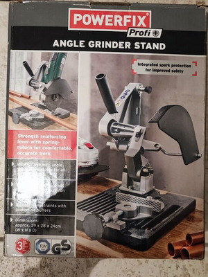 Powerfix Profi+ Angle Grinder Stand, new