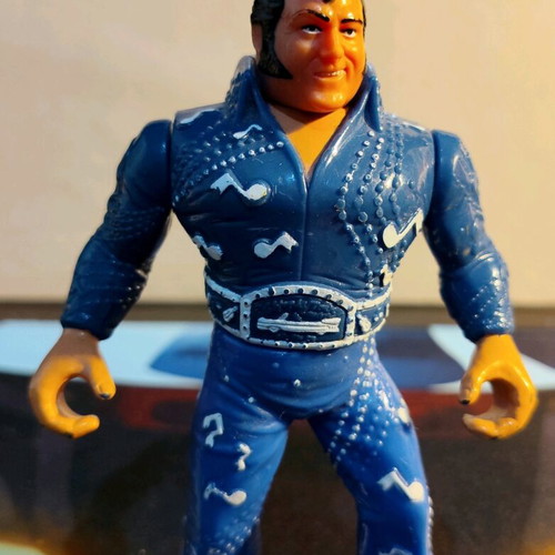 Honky Tonk Man WWF figure like new with motion mechanism