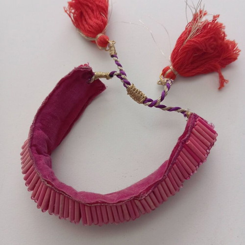 Boho-Chic bracelet Zara in orange-fuchsia like new