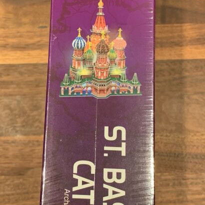 Puzzle 3D St Basils Cathedral Cubicfun new with LED lighting
