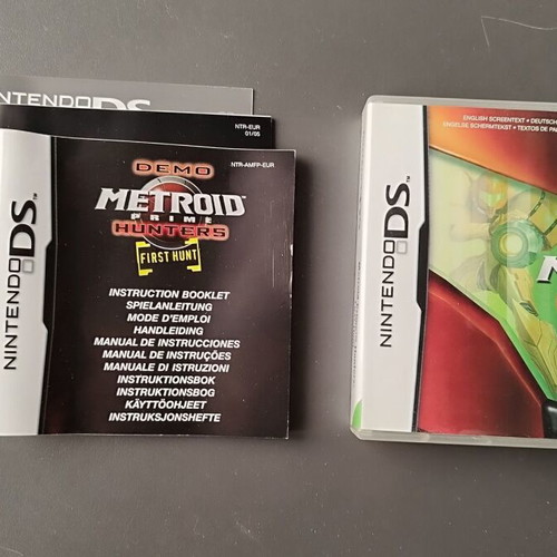 Nintendo DS Metroid Prime Hunters First Hunt Demo used