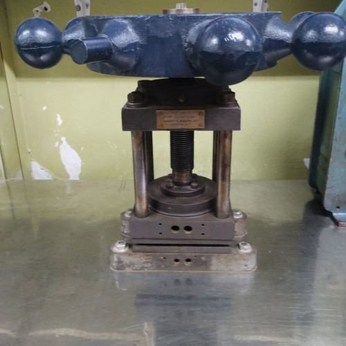 Antique manual press used WRIGHT & WEAIRE