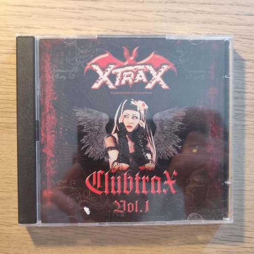 Clubtrax Vol.1 CD and DVD compilation near mint, electropop and darkwave